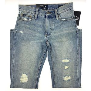 RVCA Men’s Straight Droit “Stay rvca” denim.